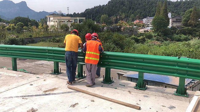 秦皇岛高速公路护栏板的维护确保道路安全的关键环节